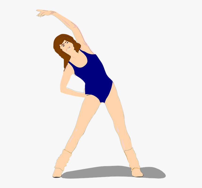 Woman, Exercising, Female, Fitness, Exercise, Active - Png Animated Woman Exercising, Transparent Png, Free Download
