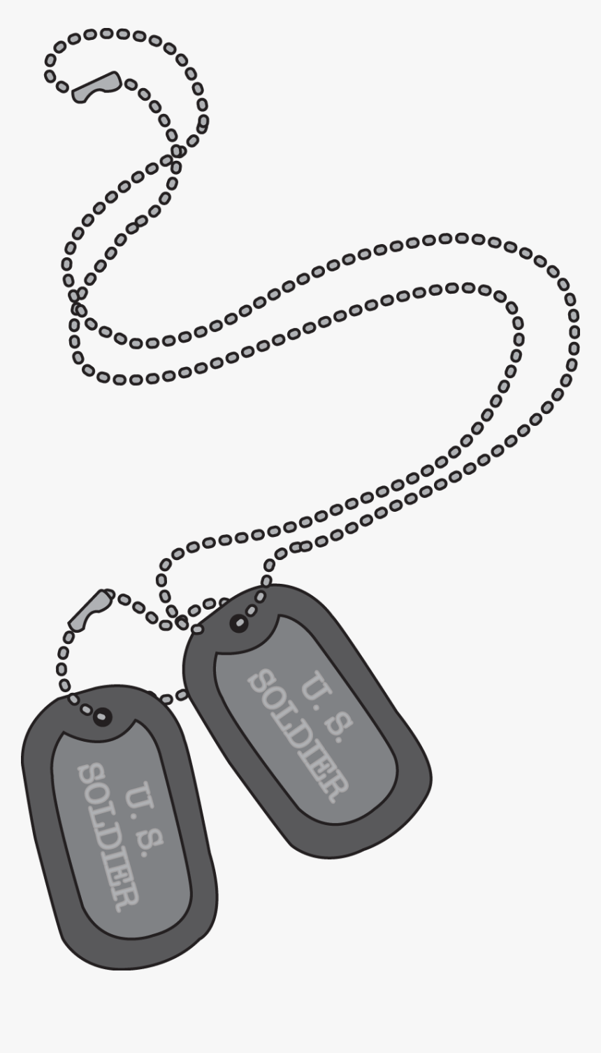 Free Military Dog Tags Clipart, HD Png Download, Free Download