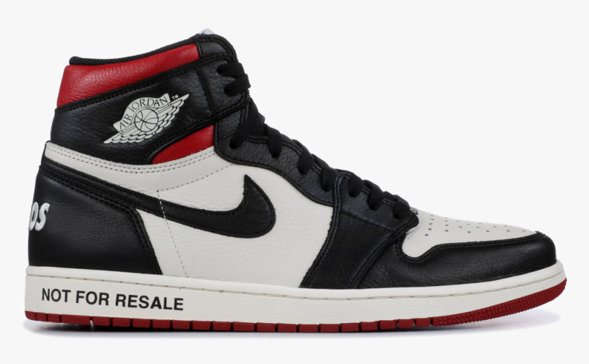 Transparent Jordans Png - Jordan 1 Retro Black Toe, Png Download, Free Download