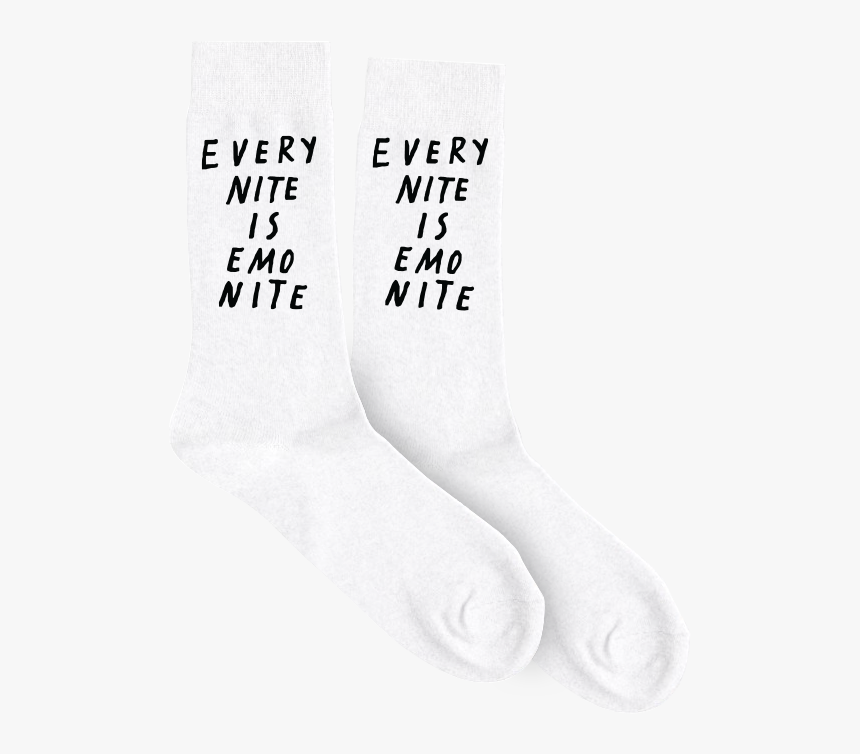 Enien White Socks - Sock, HD Png Download, Free Download