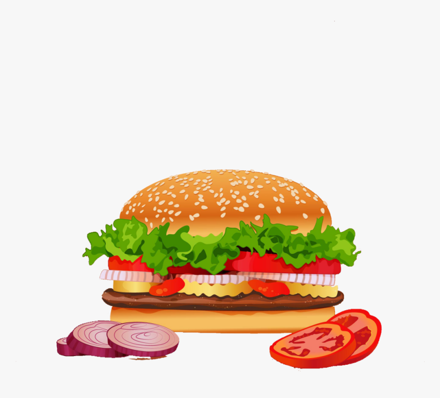 Transparent Burger - Fast Food Opening Pamphlet, HD Png Download, Free Download