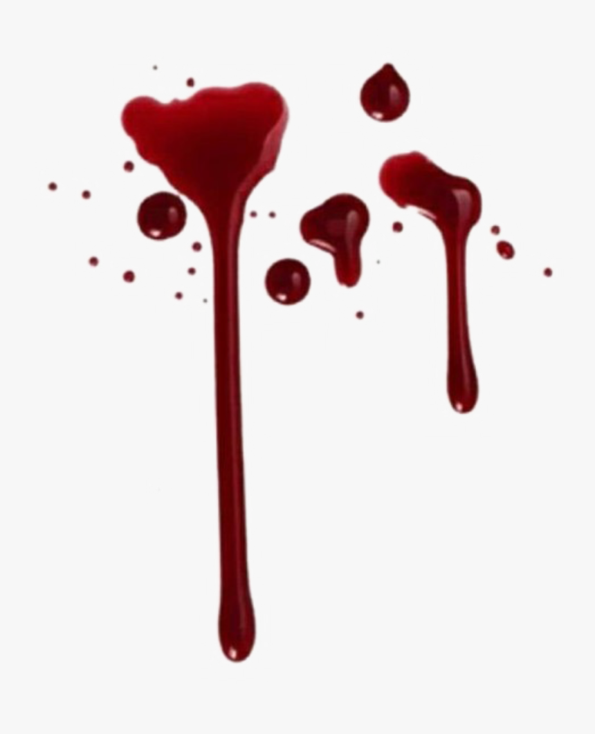 #blood #splatter #red - Blood Drip, HD Png Download, Free Download