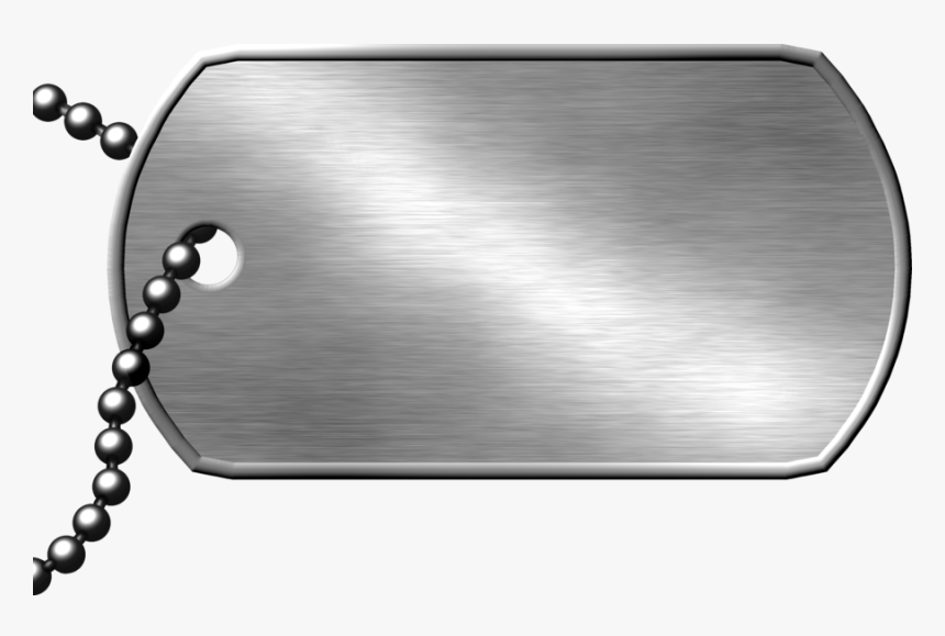 Dog Tag Military Army Clip Art - Military Dog Tag Png, Transparent Png, Free Download