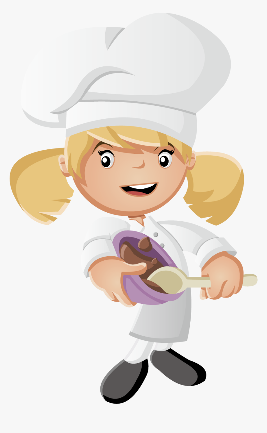 Transparent Cooking Ingredients Clipart - Cartoon Chef Cooking, HD Png Download, Free Download