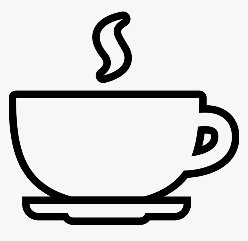 Transparent Cup Of Coffee Clipart - Coffee Cup Drawing Png, Png Download, Free Download