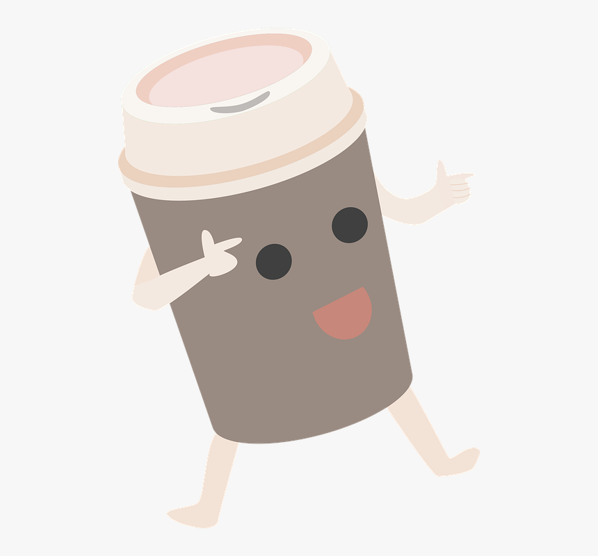 Coffee, Coffee Cup, Paper Cup, Beverage, Drink - 紙杯 卡通, HD Png Download, Free Download