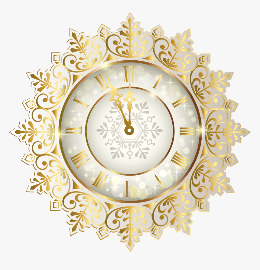 Transparent New Year"s Eve Clipart - New Year's Eve Clock Png, Png Download, Free Download
