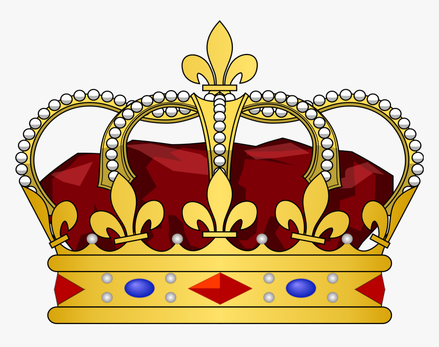 File French Heraldic King - King Of France Crown, HD Png Download, Free Download