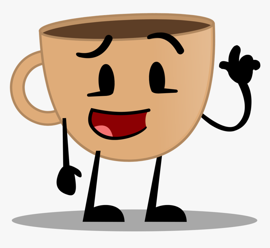 Coffee Cup New Pose - Object Terror Coffee Cup, HD Png Download, Free Download