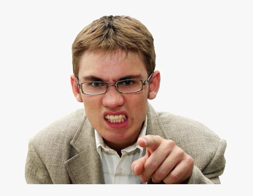 Angry Person Png Image Hd - Angry Person Png, Transparent Png, Free Download