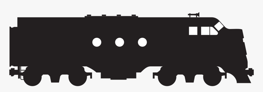 Train Locomotive Railroad - Diesel Train Clip Art, HD Png Download, Free Download