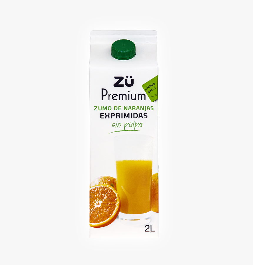 Zü Premium Zumo De Naranjas Exprimidas Sin Pulpa - Orange Drink, HD Png Download, Free Download