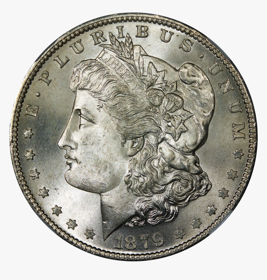 1879s Morgan Dollar Ngc Ms67plus Obverse - Story Of Silver, HD Png Download, Free Download