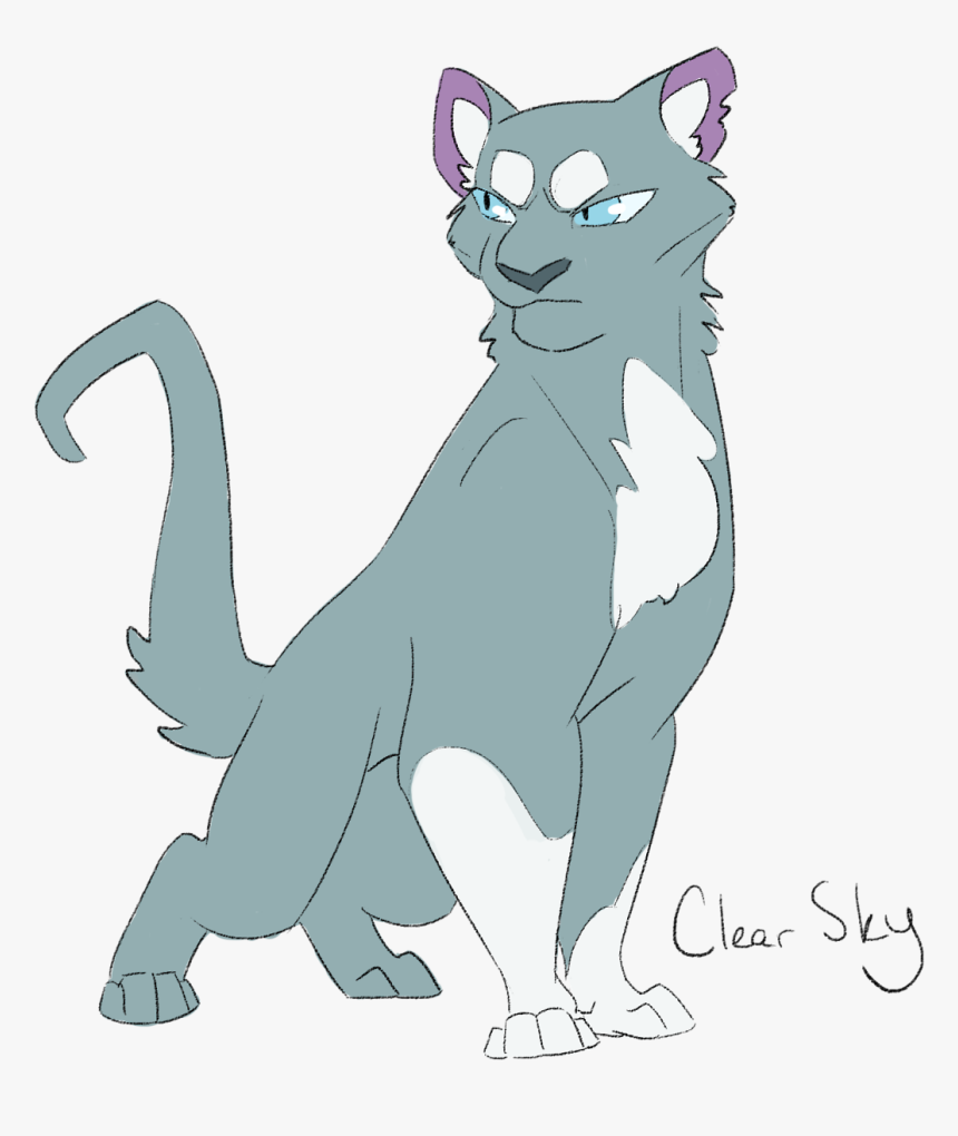 Clear Skyskyclan Founder/leader - Cat Yawns, HD Png Download, Free Download