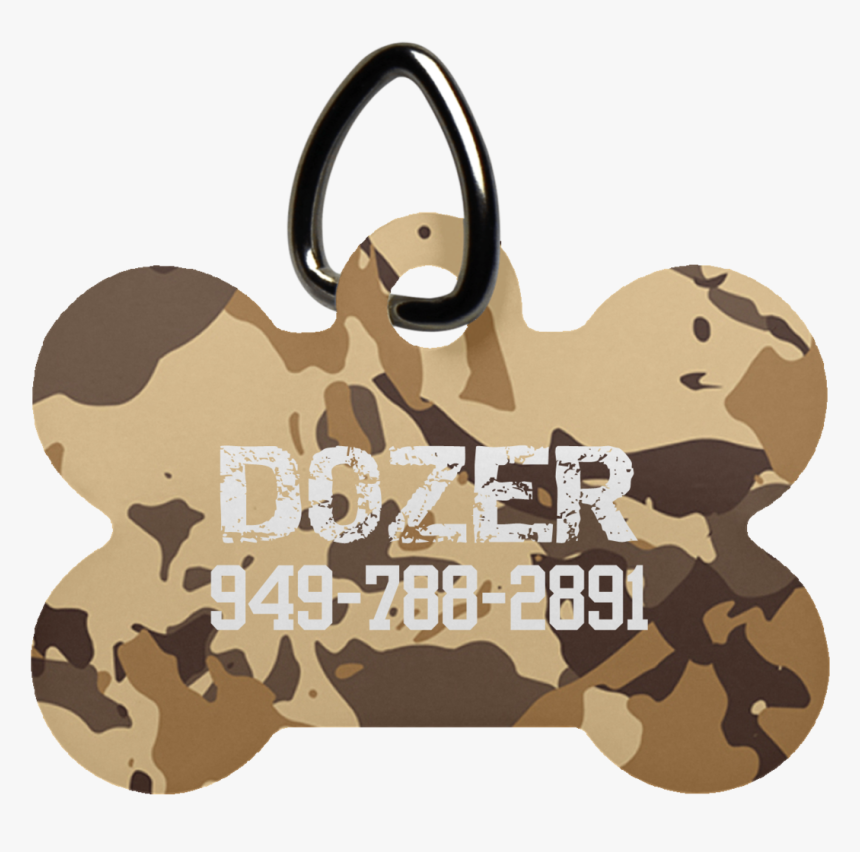 Desert Camo Luv Tag - Puppy, HD Png Download, Free Download