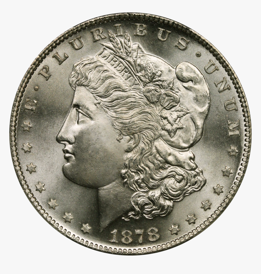 Morgan Silver Dollar Png, Transparent Png, Free Download