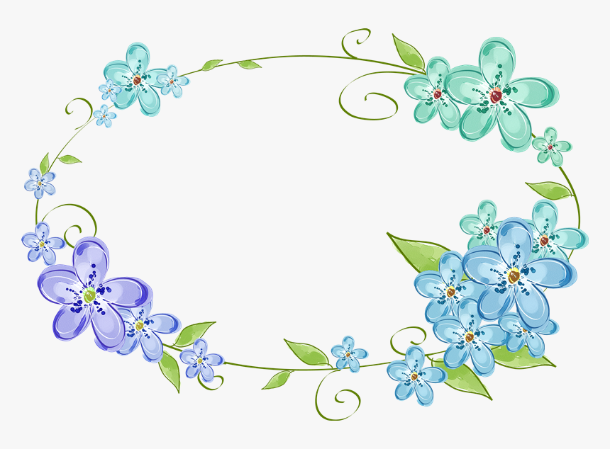 Transparent Imagenes De Flores Png - Marcos De Flores Circulares Png, Png Download, Free Download