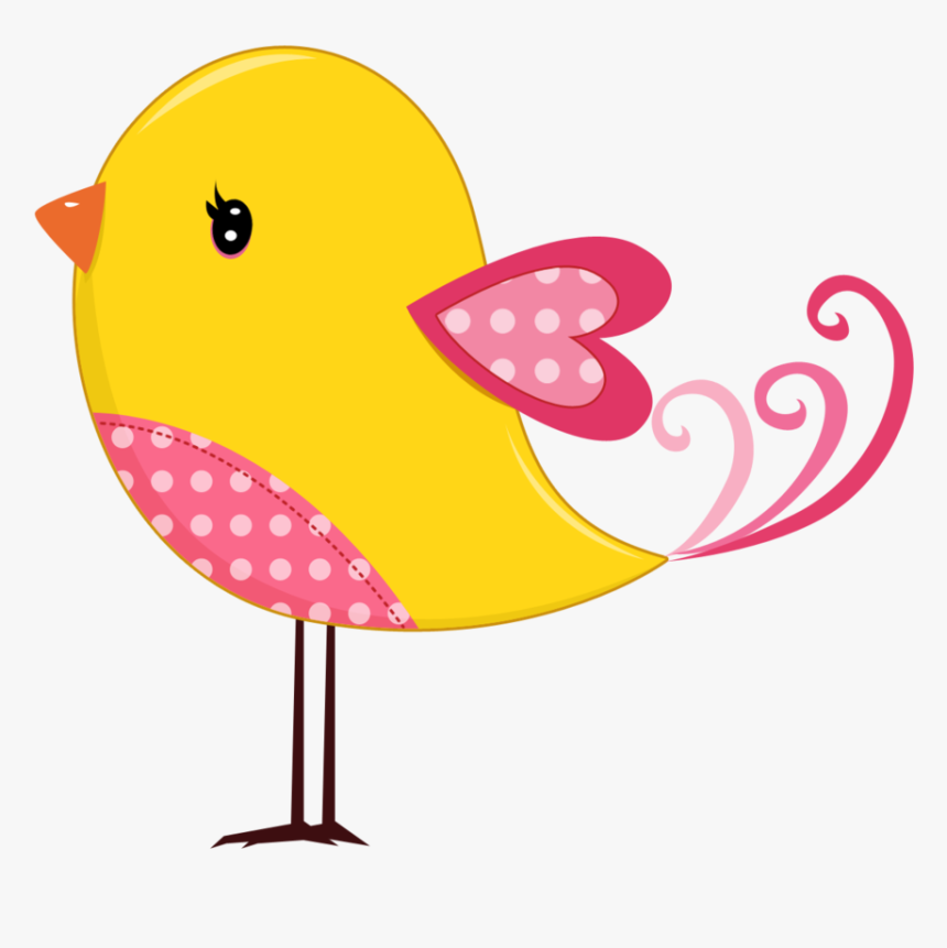 Cute Bird Svg Clipart - Desenho Passarinho Fofo Png, Transparent Png, Free Download