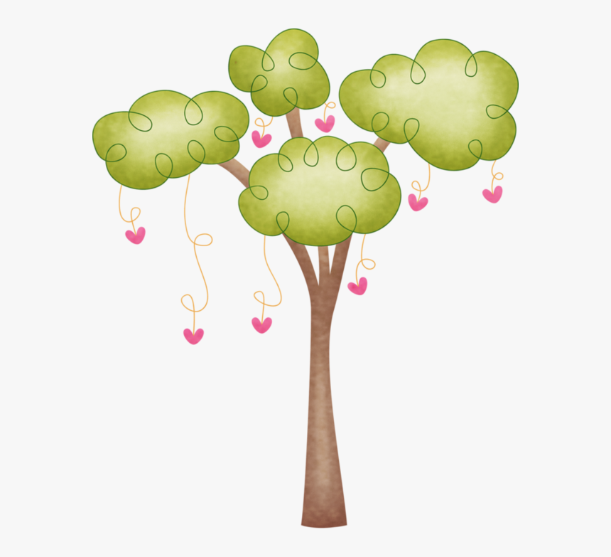 Transparent Heart Tree Png - Jardim Encantado Arvore Png, Png Download, Free Download