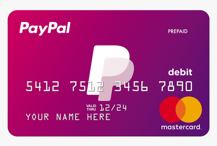 Paypal Prepaid Mastercard® - Credit Card, HD Png Download, Free Download