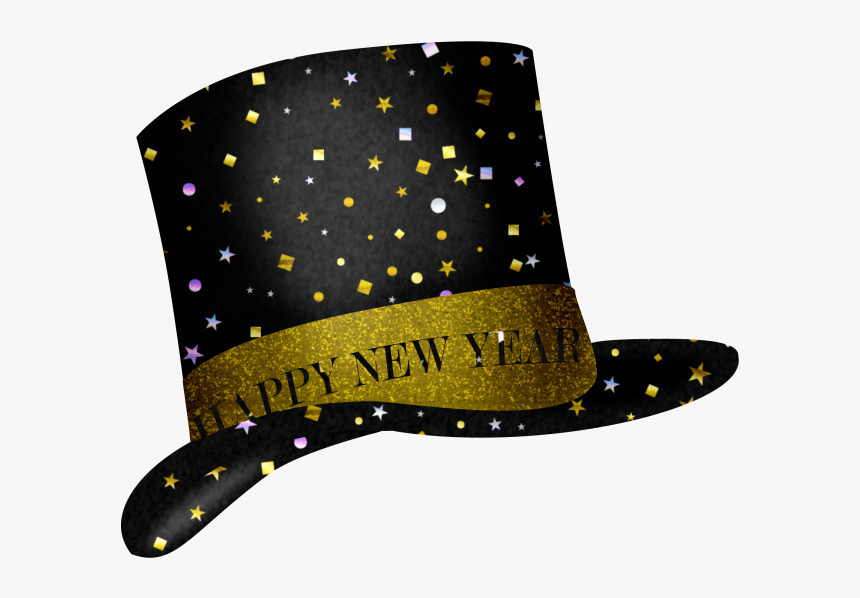 Gifs, Tubes De Ano Novo New Years Hat, New Years Eve - New Years Eve Hat Clipart, HD Png Download, Free Download