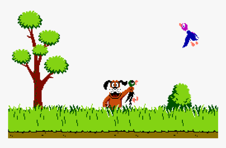 Duck Hunt Duck Png - Duck Hunt Nintendo, Transparent Png, Free Download