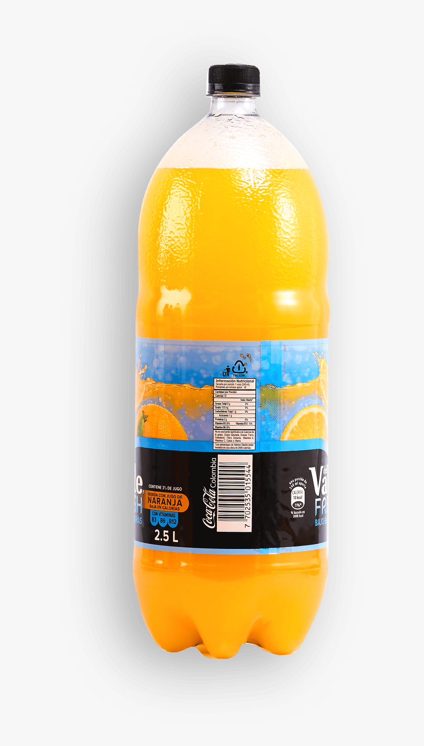 Jugo De Naranja Del Valle Fresh - Orange Soft Drink, HD Png Download, Free Download