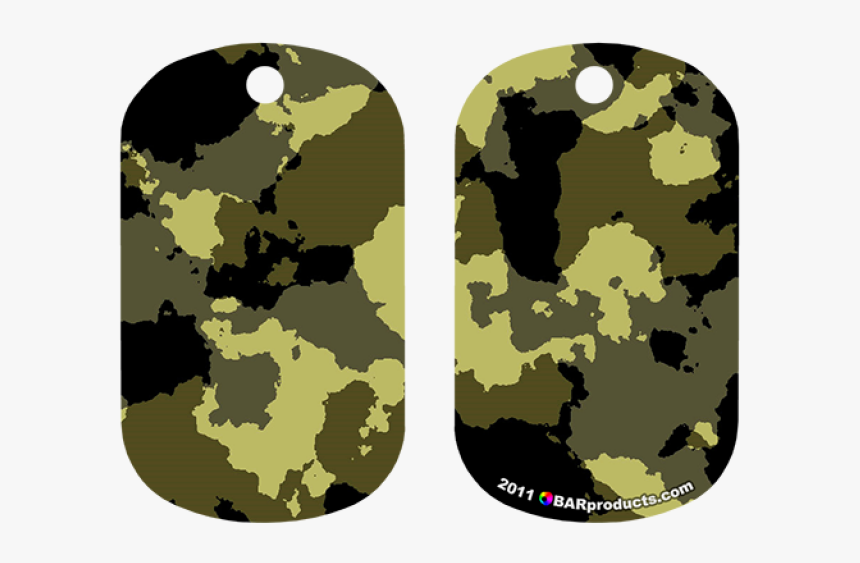 Camo Dog Tags Clipart, HD Png Download, Free Download