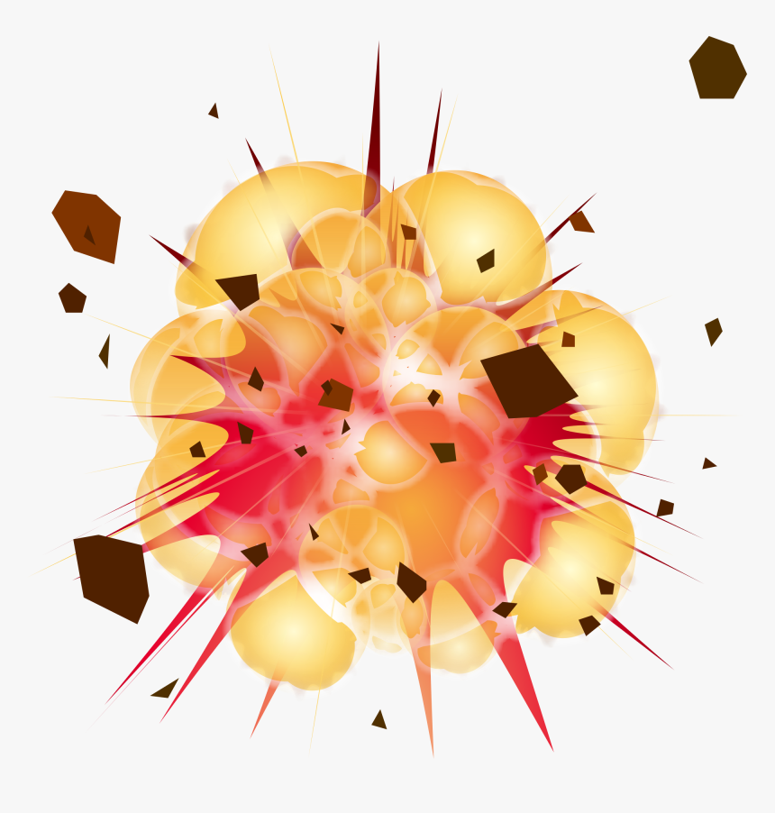 Free Icon Explosion Png - Transparent Background Explosion Clipart, Png Download, Free Download