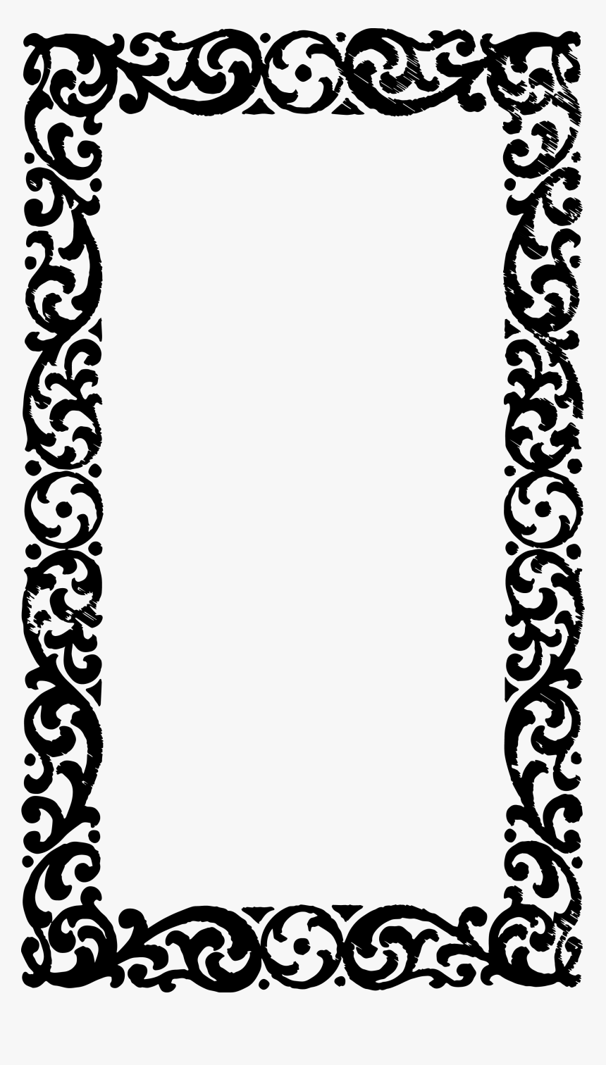 Download Transparent Vintage Borders Png - Free Frame Border Vector ...