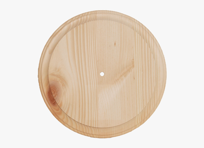 Round Clock - Large - Plywood, HD Png Download, Free Download