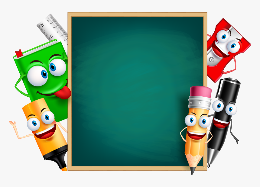 Blackboard Cartoon, HD Png Download, Free Download