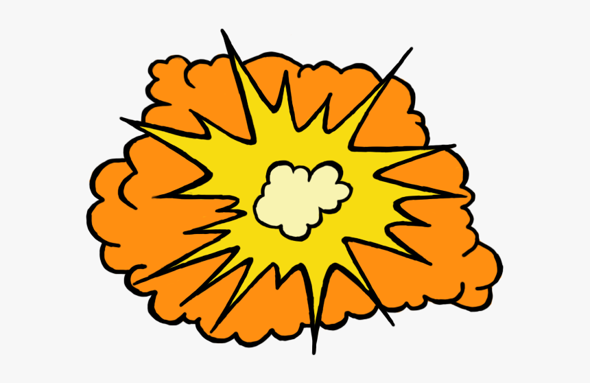 3 - Explosion Clip Art Black And White, HD Png Download, Free Download
