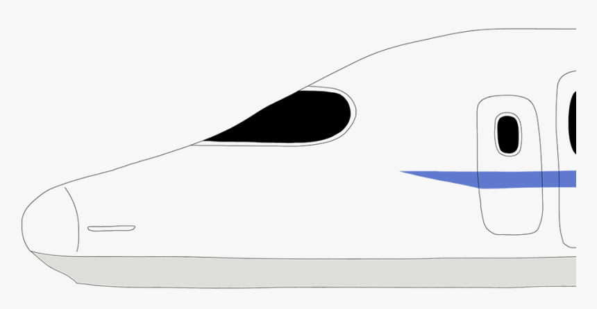 Japan Graphic Bullet Train, HD Png Download, Free Download