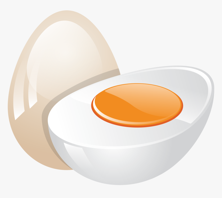 Eggs Vector Salted Egg - Куриное Яйцо В Разрезе, HD Png Download, Free Download