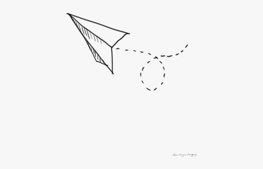 #tumblr #cute #kawaii #plane #paperplane #paper #png - Paper Png, Transparent Png, Free Download