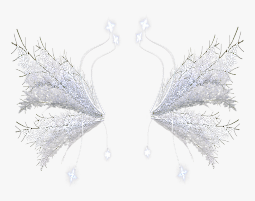 Transparent Angel Wings - Snow Fairy Wings Transparent, HD Png Download, Free Download