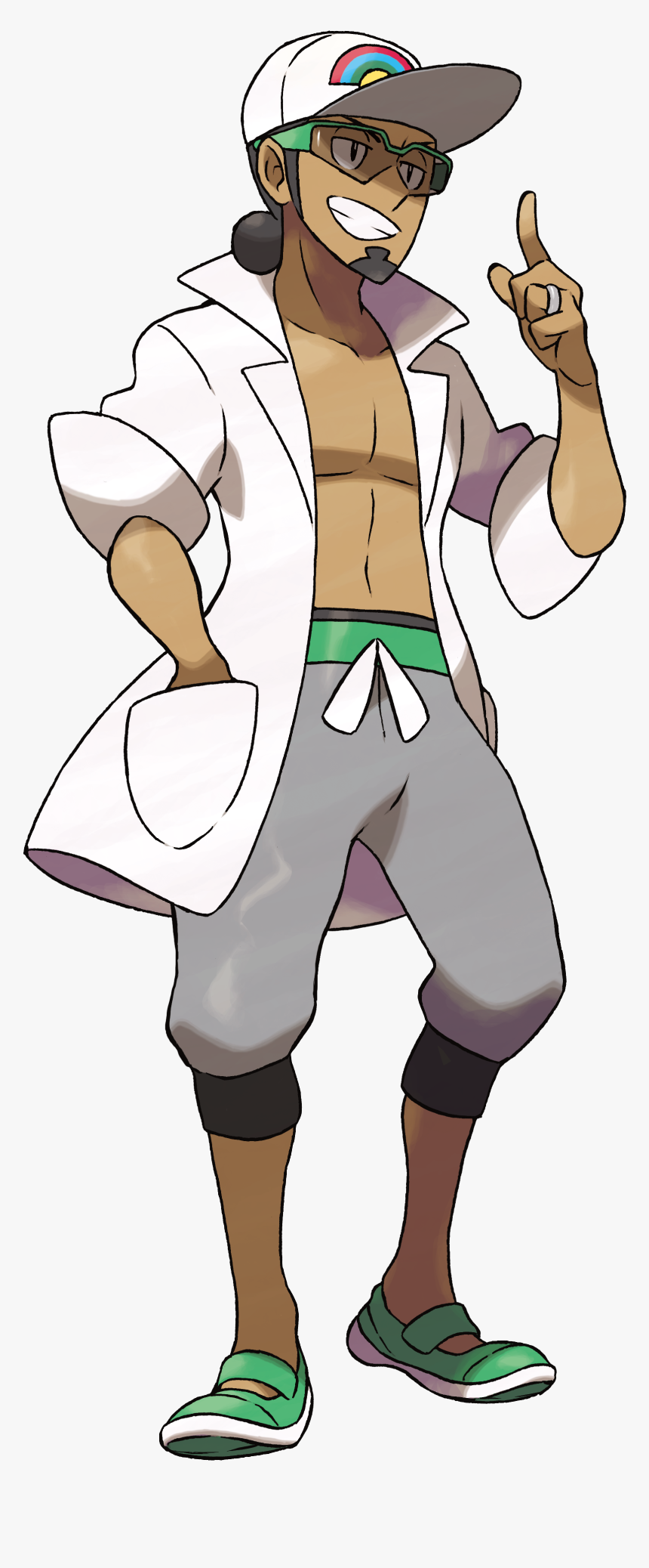 Pokemon Professor Kukui, HD Png Download, Free Download