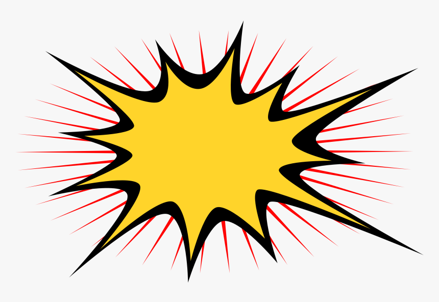 Explosion Comic Png, Transparent Png, Free Download