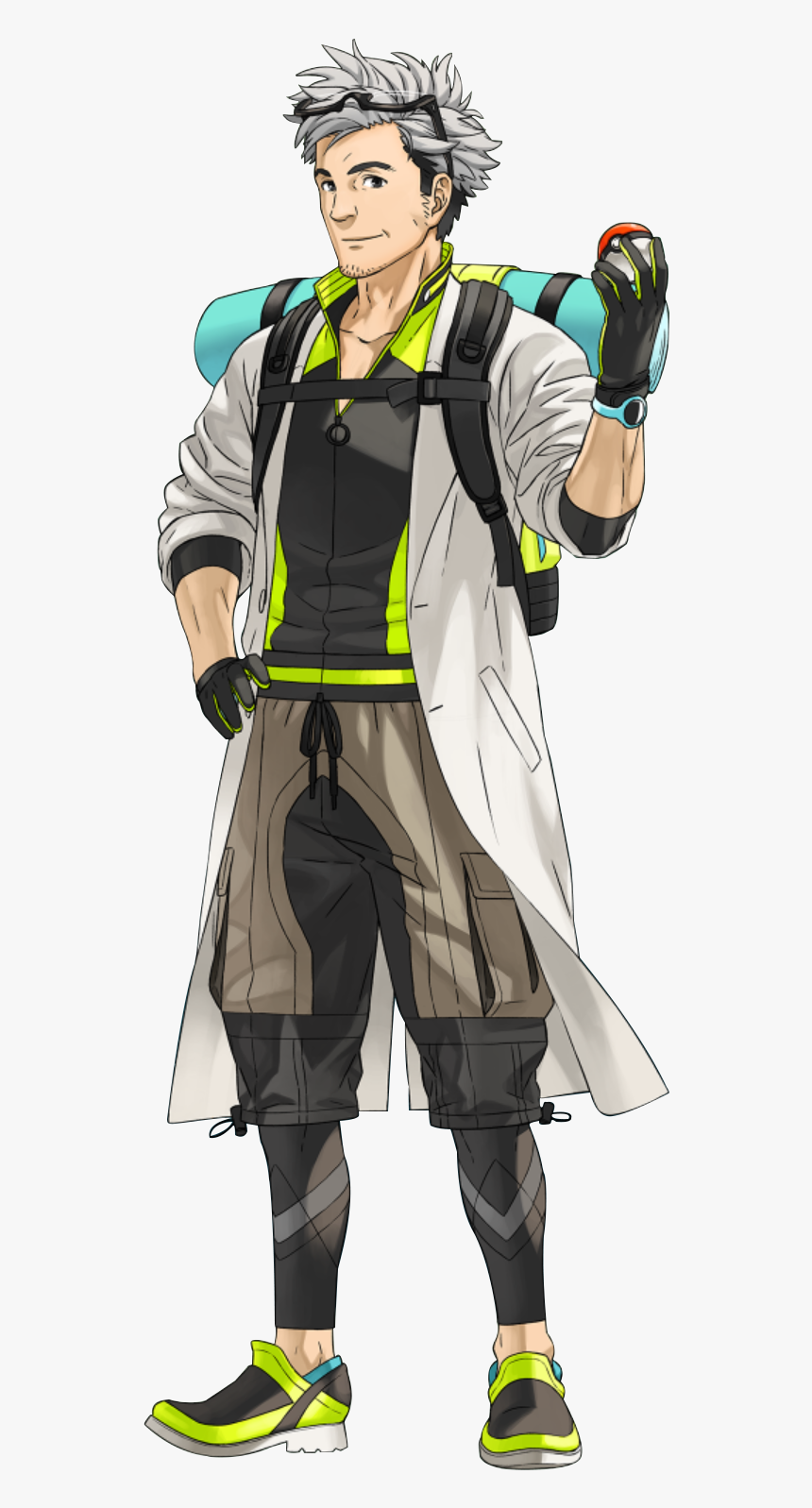 Profesor Willow - Pokemon Professor Willow, HD Png Download, Free Download