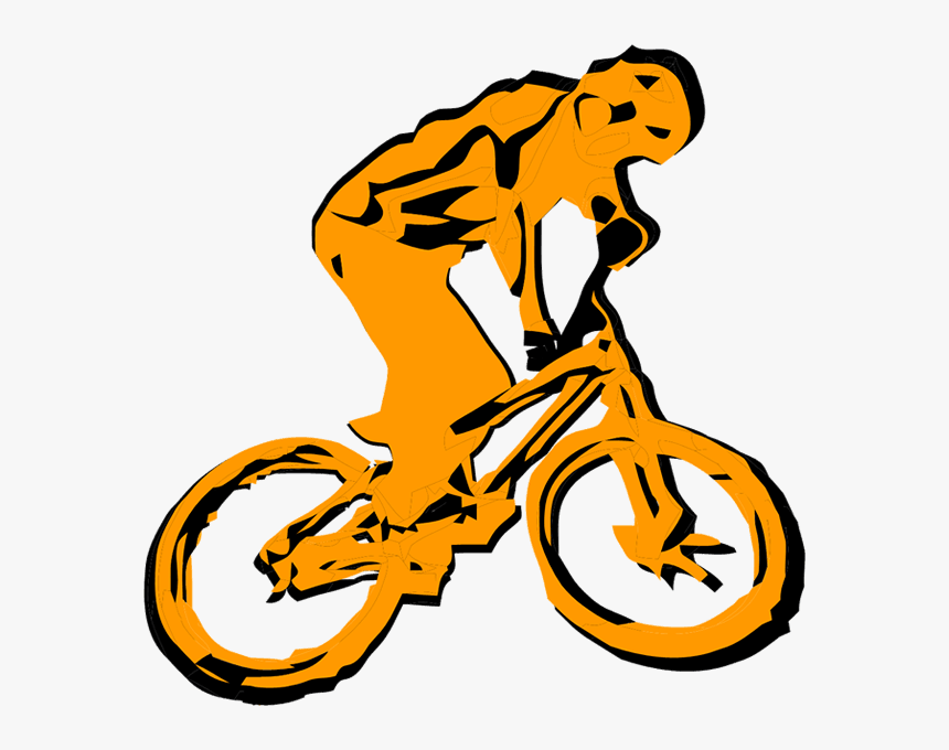 Transparent Montar En Bicicleta Clipart - Gowes Sepeda Mtb Vector, HD Png Download, Free Download