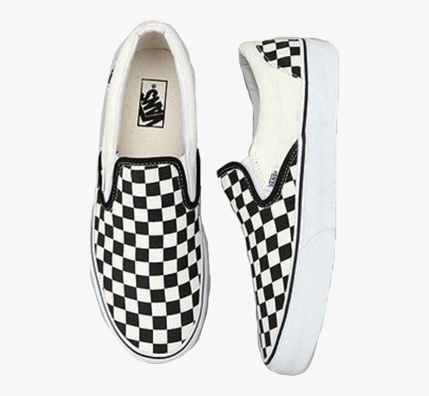 checkered vans art