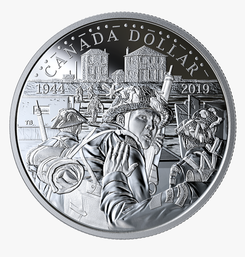 D Day Canadian Coin, HD Png Download, Free Download