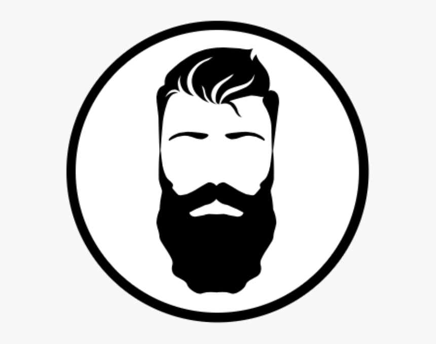 Logo Hombres Con Barba Png , Png Download - Barba Logo Png, Transparent Png, Free Download