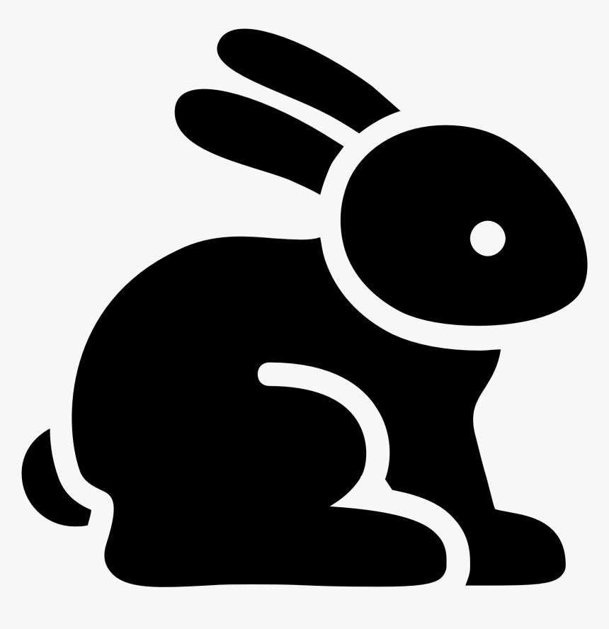 Rabbit Easter Bunny Easter Egg Clip Art - Rabbit Icon Png, Transparent Png, Free Download