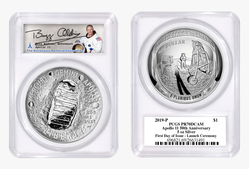 Apollo 11 50th Anniversary Commemorative Coins, HD Png Download, Free Download