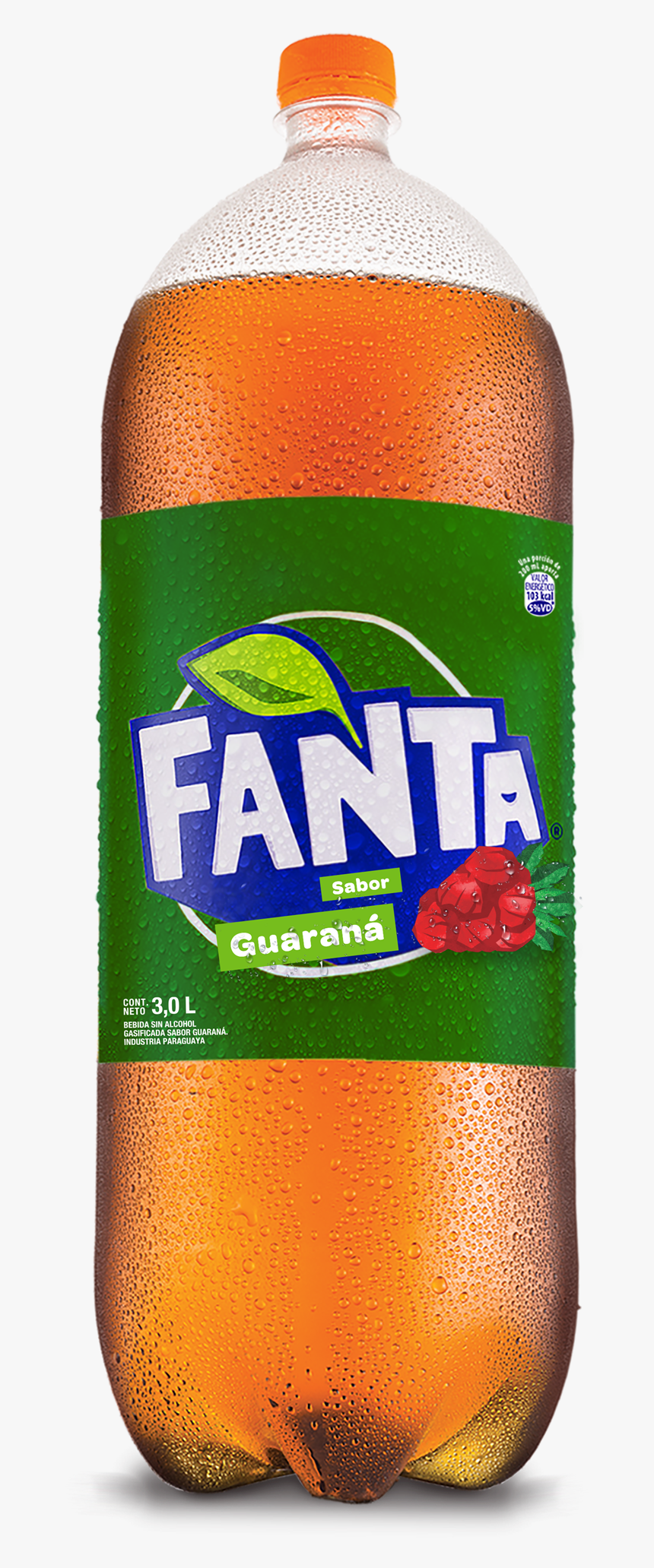 Gaseosa Guarana Logo - Fanta Guarana 3 Litros, HD Png Download, Free Download