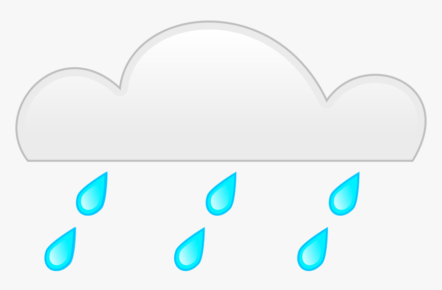 Rain Clipart Rainfall - Rainy Clouds Png Vector, Transparent Png, Free Download