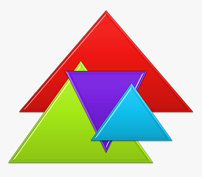 Triangle, Colorful, Color, Pattern, Abstract - Segitiga Warna Warni Png, Transparent Png, Free Download