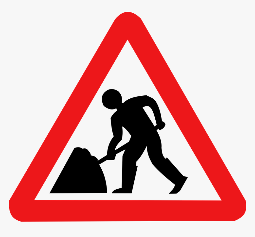 Traffic Signs Men At Work, HD Png Download, Free Download